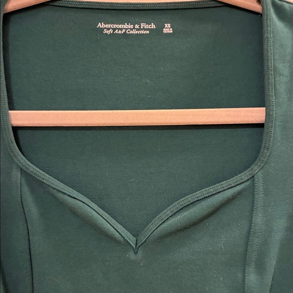 Abercrombie & Fitch Teal Long Sleeve Top - Picture 3 of 4